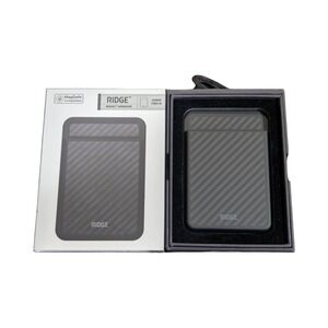 Pp1O The Ridge Wallet Magnetic Magsafe Cardholder - Carbon Fiber 3K OPEN BOX